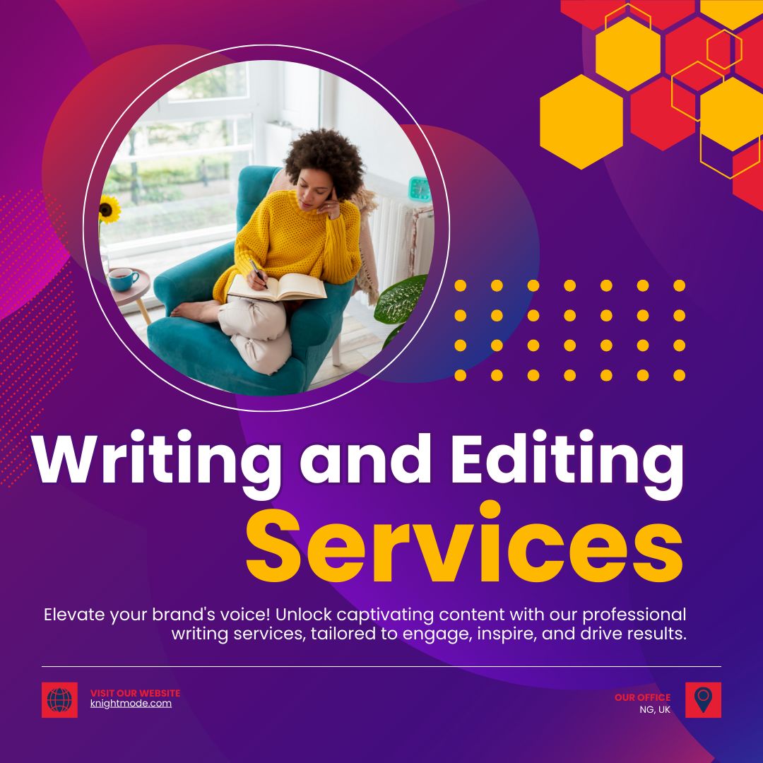 Woman on a poster writing